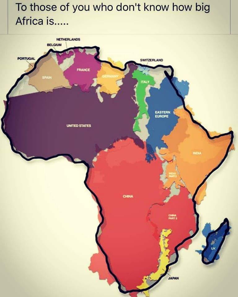 Size of Africa