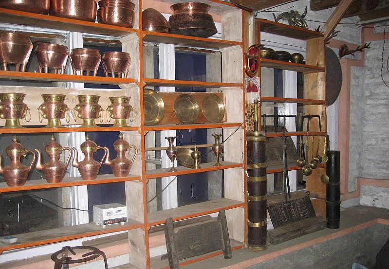 Interior of Temple at Muktinath