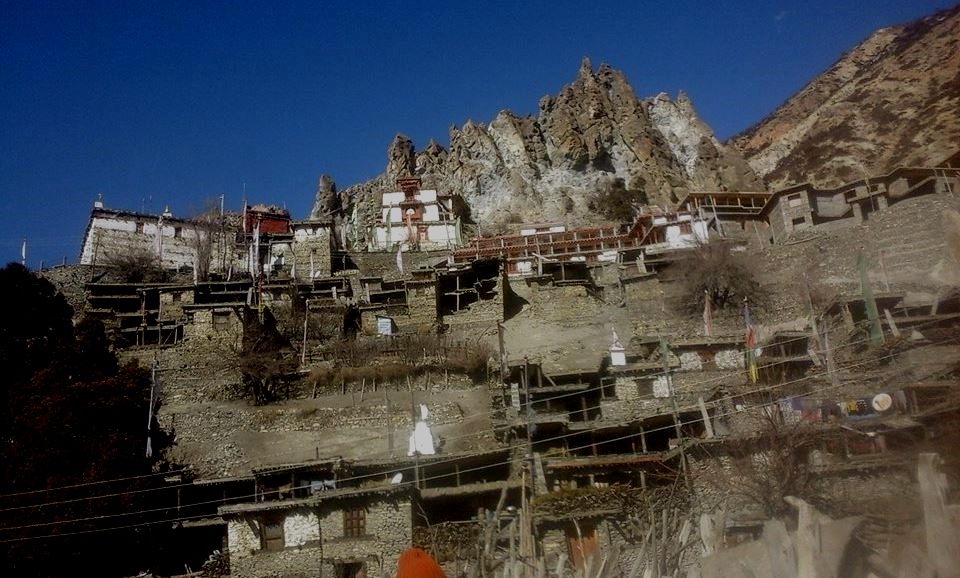 Braga Gompa ( Buddhist Monastery ) in Manang Valley