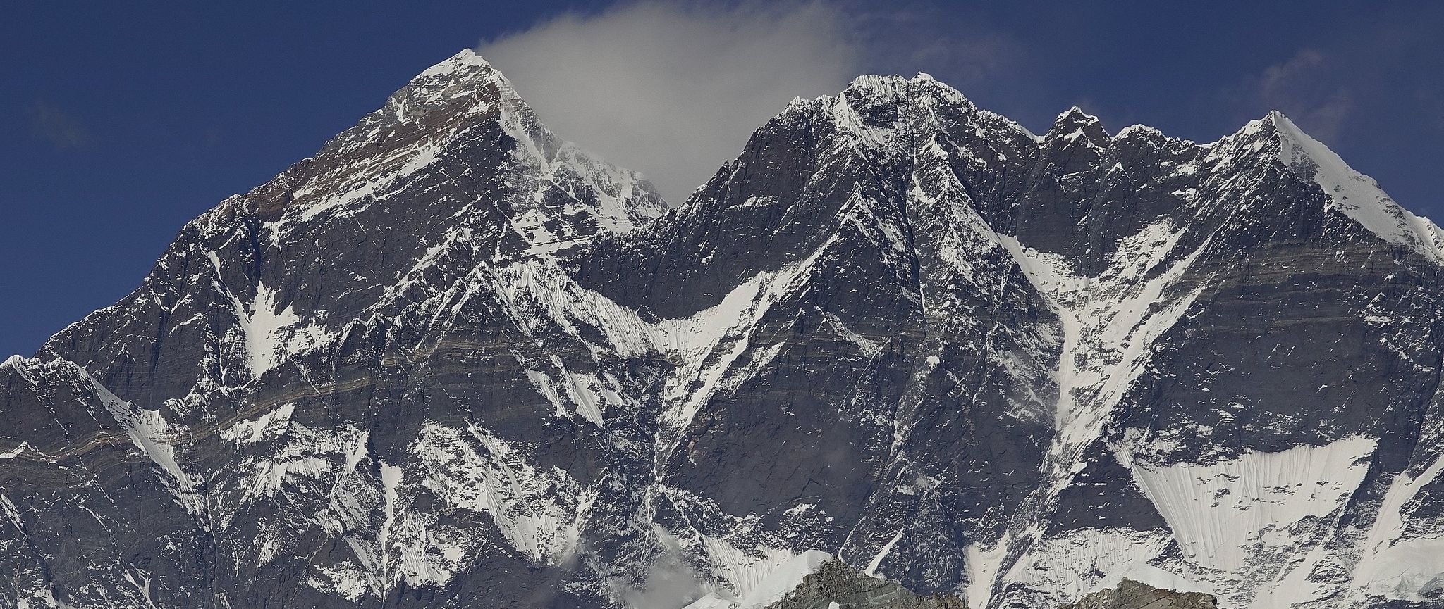 Everest and Lhotse