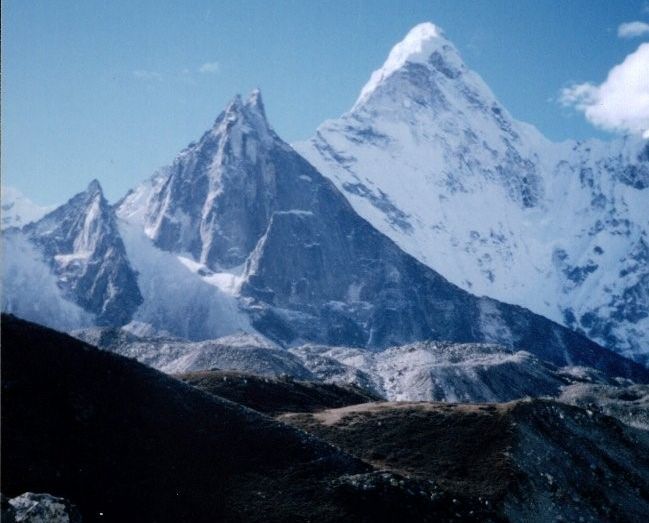 Ama Dablam above the Chhukung Valley