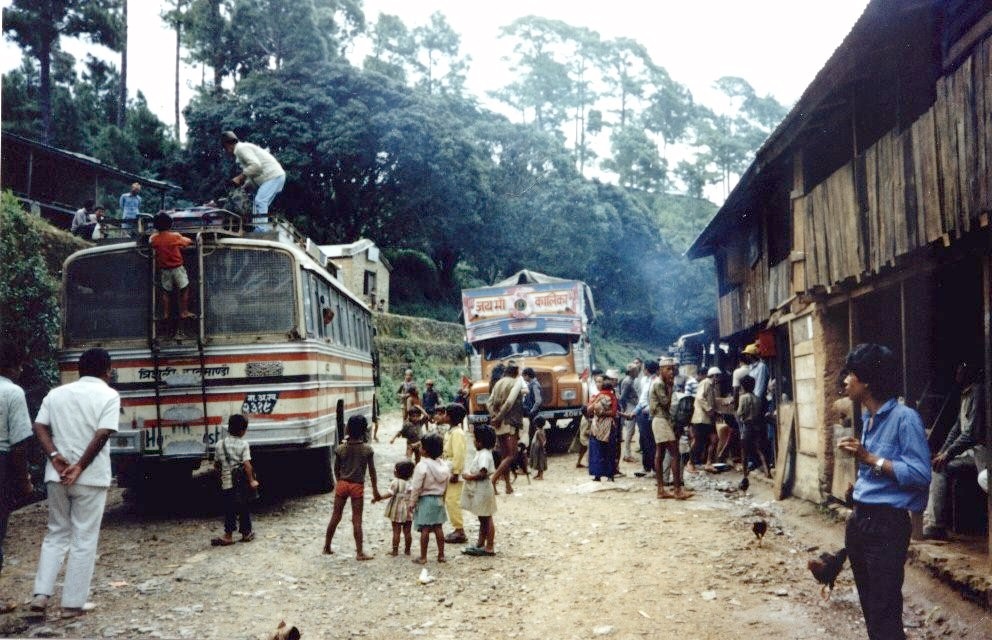 Stop on Road to Dhunche