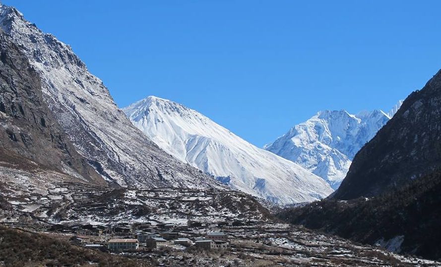 Kyanjin Village in the Langtang Valley