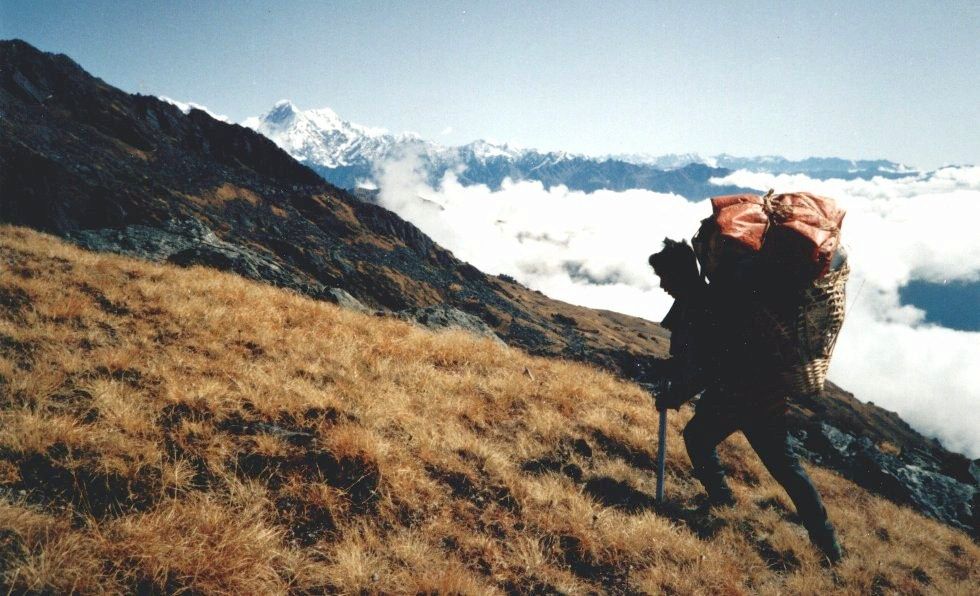 The Ganesh Himal on route to Rupina La