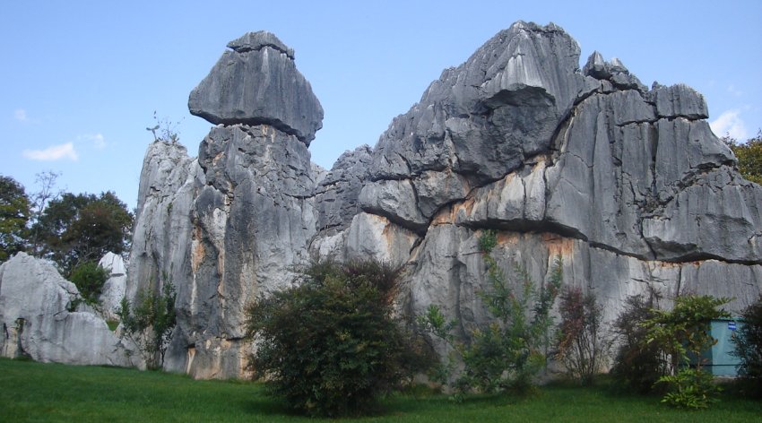 Limestone Outcrops at Shilin Stone Forest