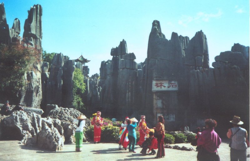 Limestone Outcrops at Shilin Stone Forest