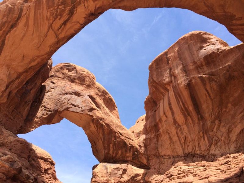 Double Arch in Arches National Park