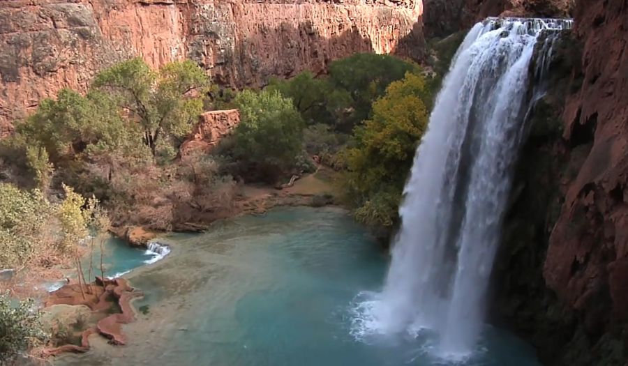 Havasu Falls in Arizona, USA