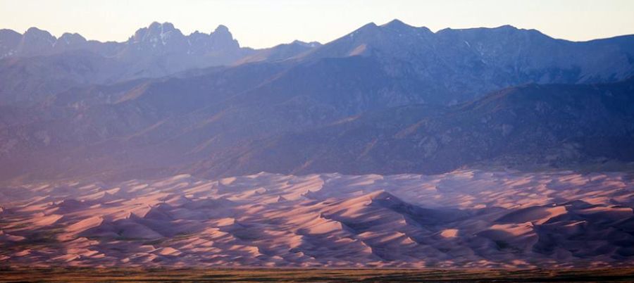 Crestones the Great Sand Dunes Colorado National Monument