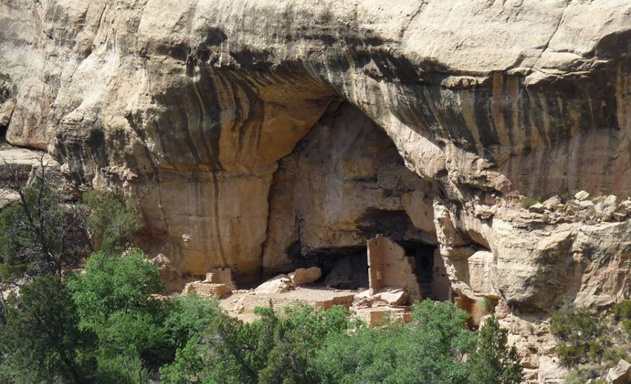 Cliff dwellings at Mesa Verde