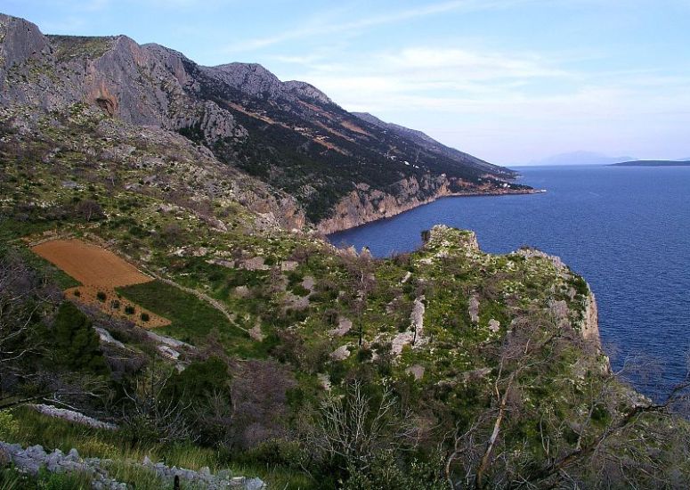 Hvar Island on Dalmatian Coast of Croatia