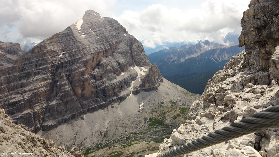 Campanile Basso in the Brenta Group of the Italian Dolomites