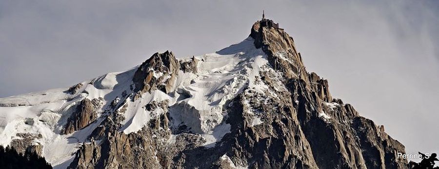 Aiguille du Midi above Chamonix