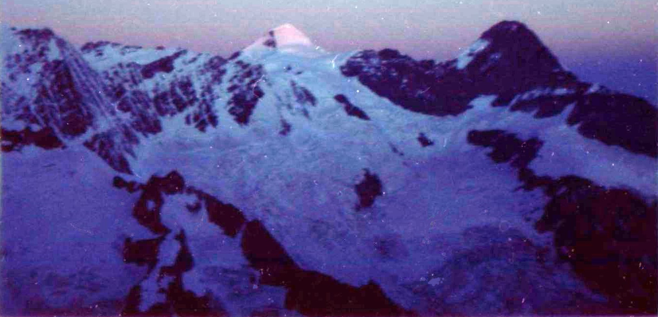 Monch and Eiger from the Schreckhorn