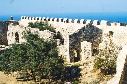 Chlemoutsi Castle on the Peloponnese