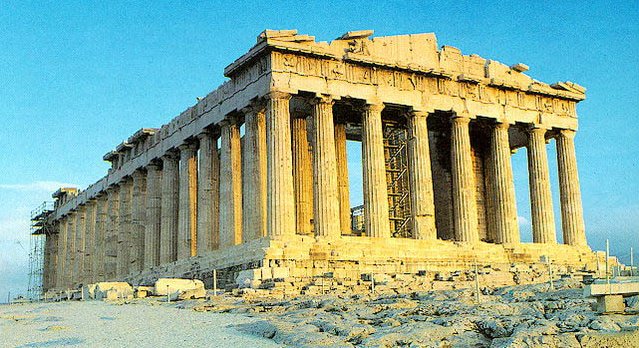 The Parthenon in Athens