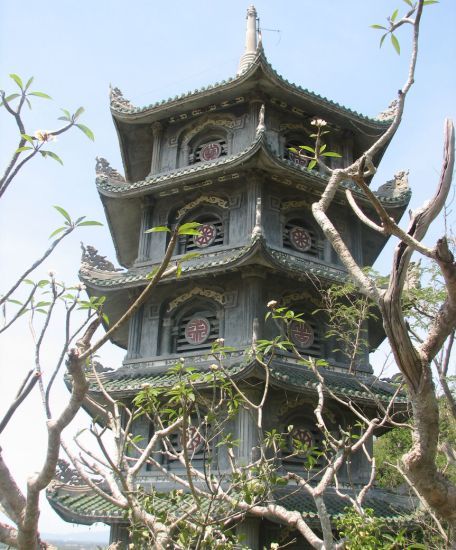 Tam Thai Pagoda on the Marble Mountains near Danang