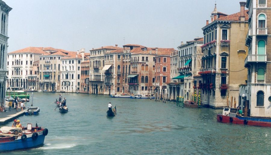 St. Marks Basin in Venice in Italy