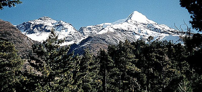 Pisang Peak from Manang Valley