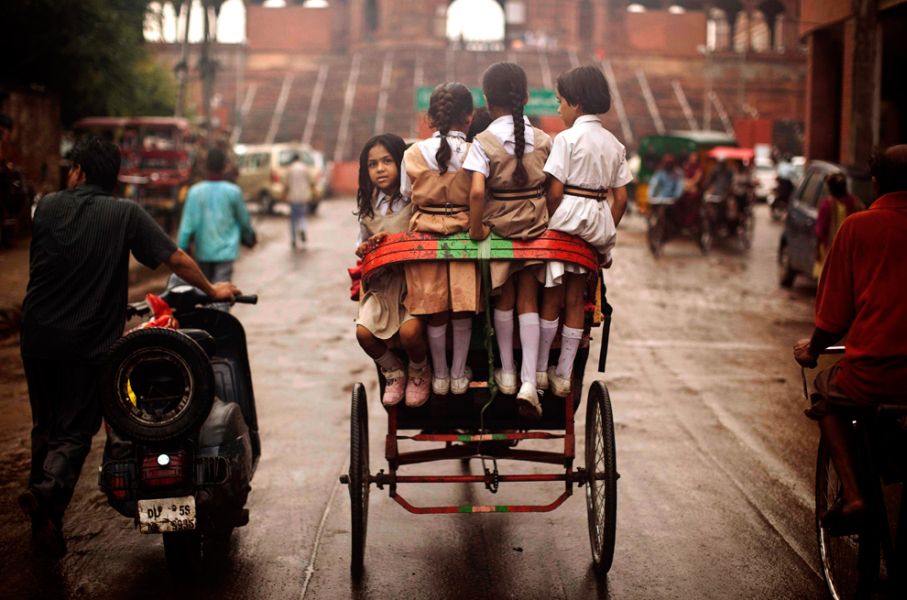 Rickshaw in Durbar Square , Kathmandu