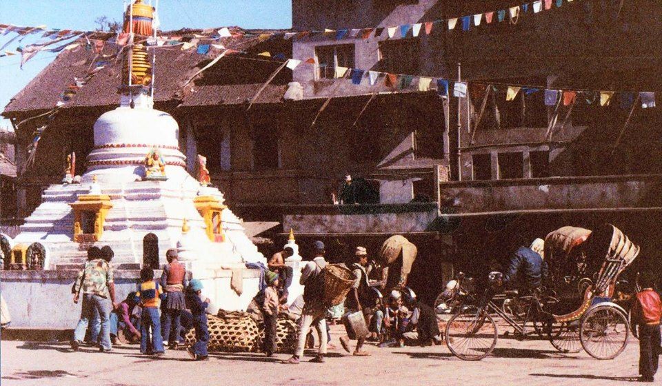 Buddhist Stupa at Tahity in Kathmandu