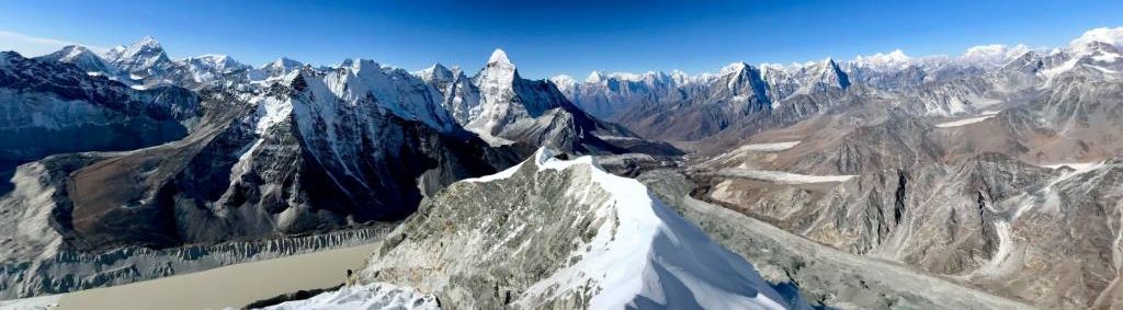 Ama Dablam from Island Peak ( Imja Tse )