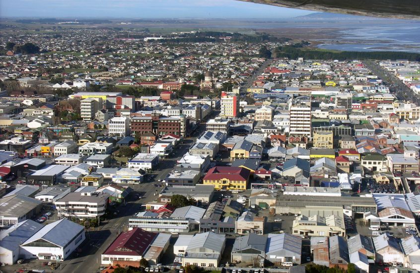 Aerial View of Invercargill