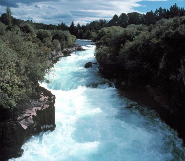 Huka Falls on the Waikato River