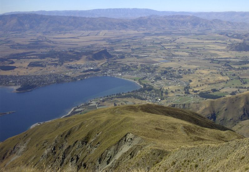 Wanaka from Mt. Roy