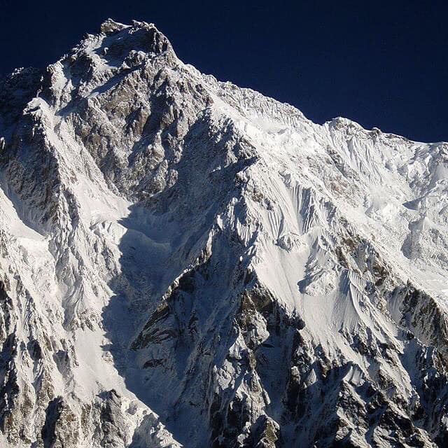 Rupal Face of Nanga Parbat - the World's ninth highest mountain in the Pakistan Karakorum