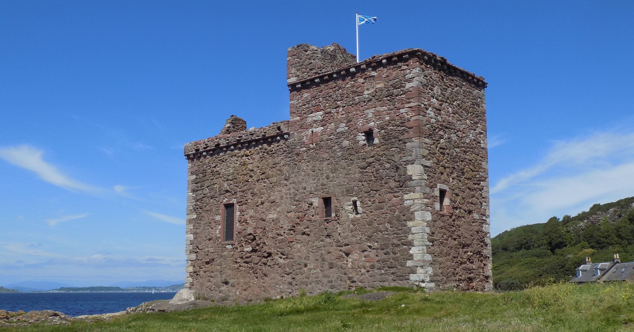 Castle at Portencross