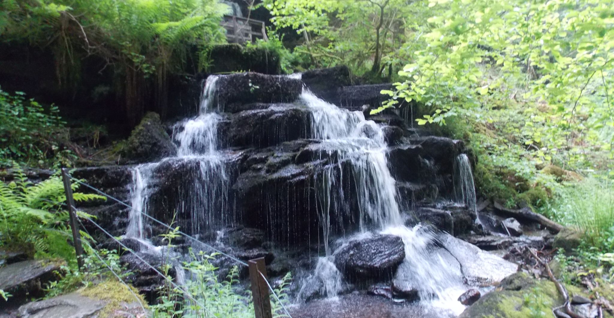 Waterfall in the Birks of Aberfeldy