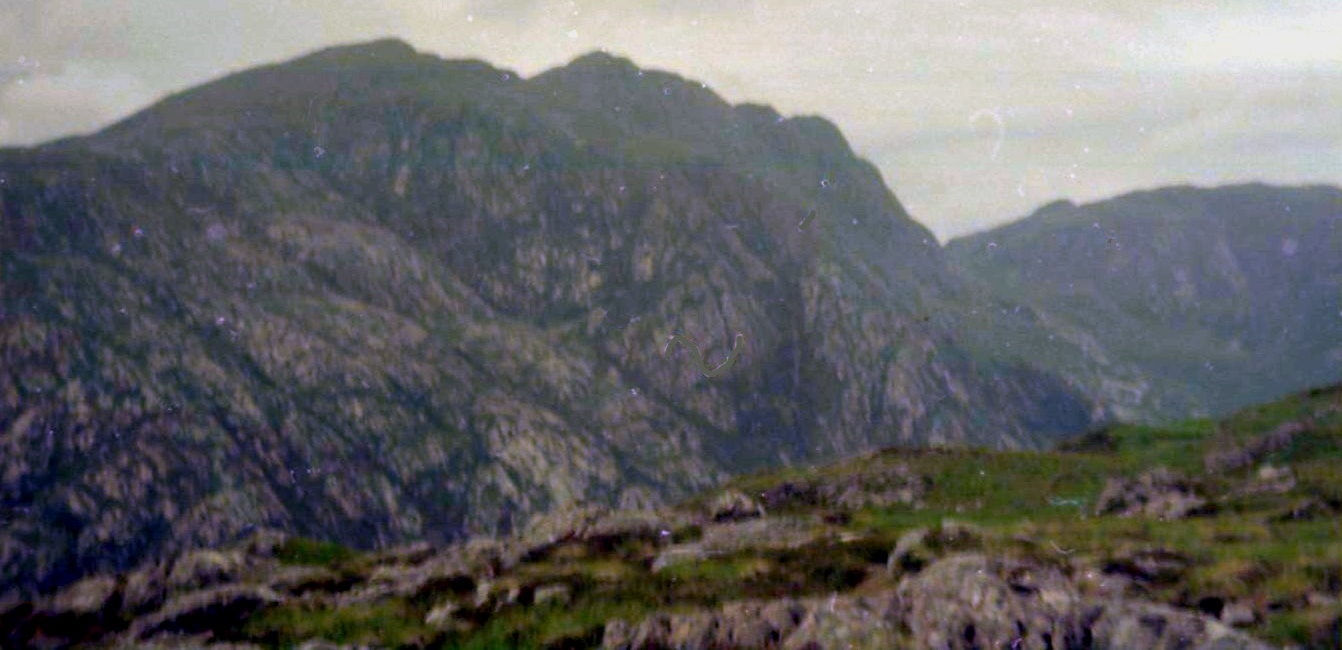 On descent from Aonach Eagach Ridge