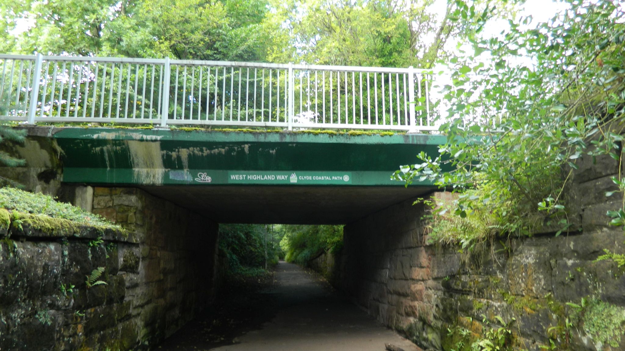 West Highland Way leaving Milngavie