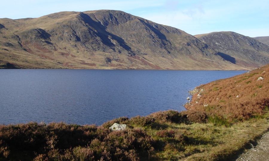 Hills above Loch Turret