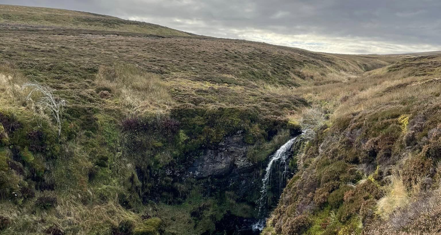 waterfall on bouquan burn