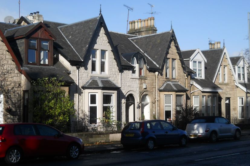 Houses at Hillfoot in Bearsden