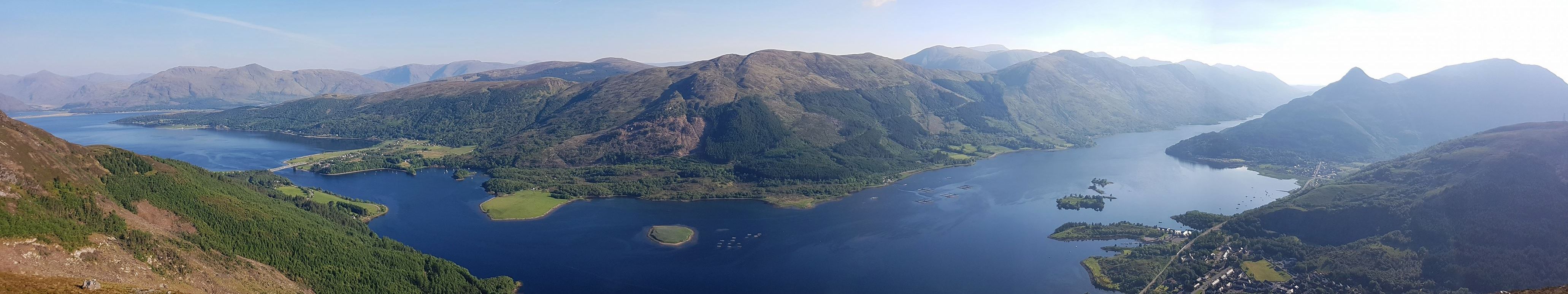 Loch Leven from Beinn a Bheithir