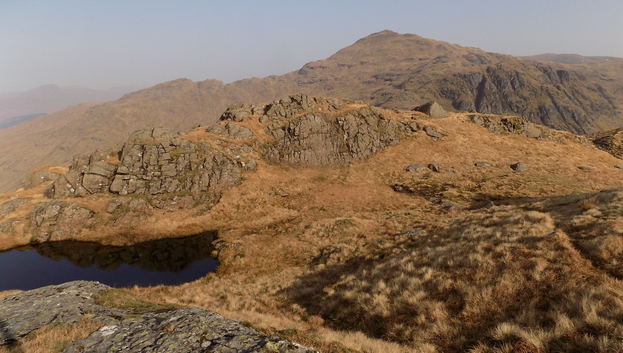 Cruach Ardrain from Beinn a'Chroin