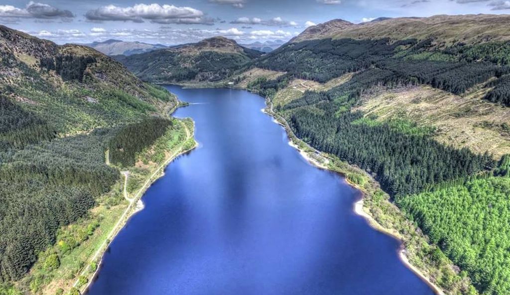 Beinn Each above Loch Lubnaig