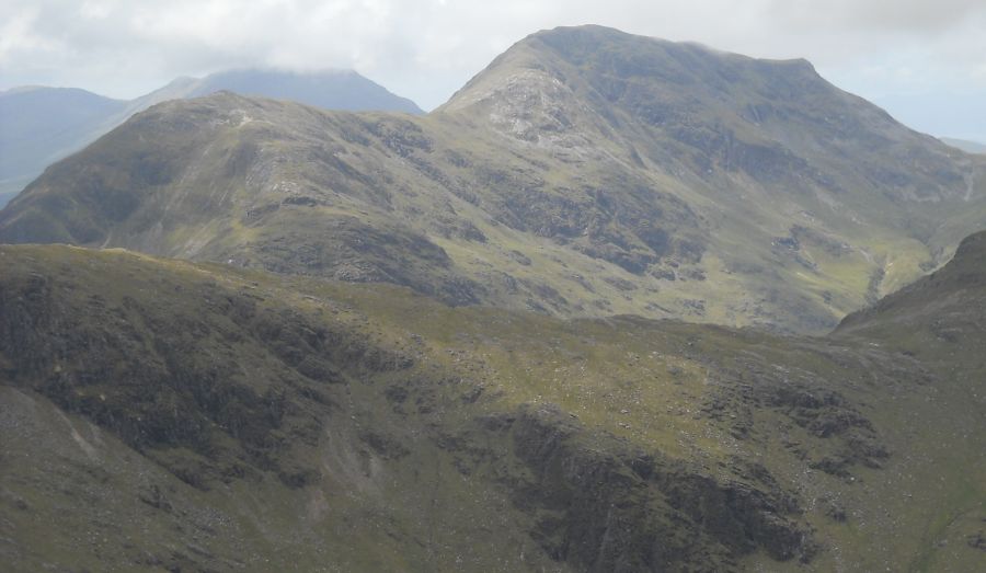 Beinn Fhionnlaidh ( 3145ft ) from Beinn Maol Chaluim