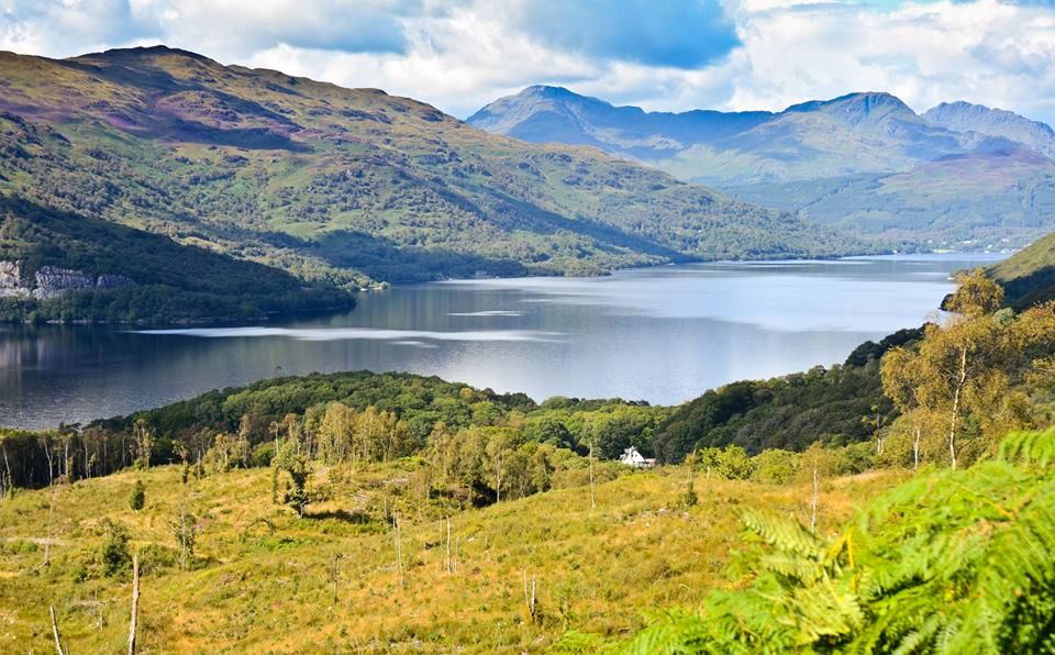 Beinn Narnain across Loch Lomond