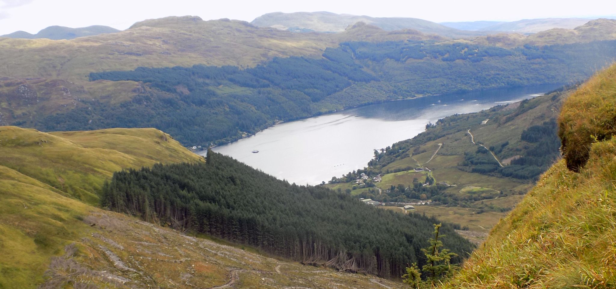 Loch Goil on traverse from Beinn Tharsuinn to Beinn Lochain