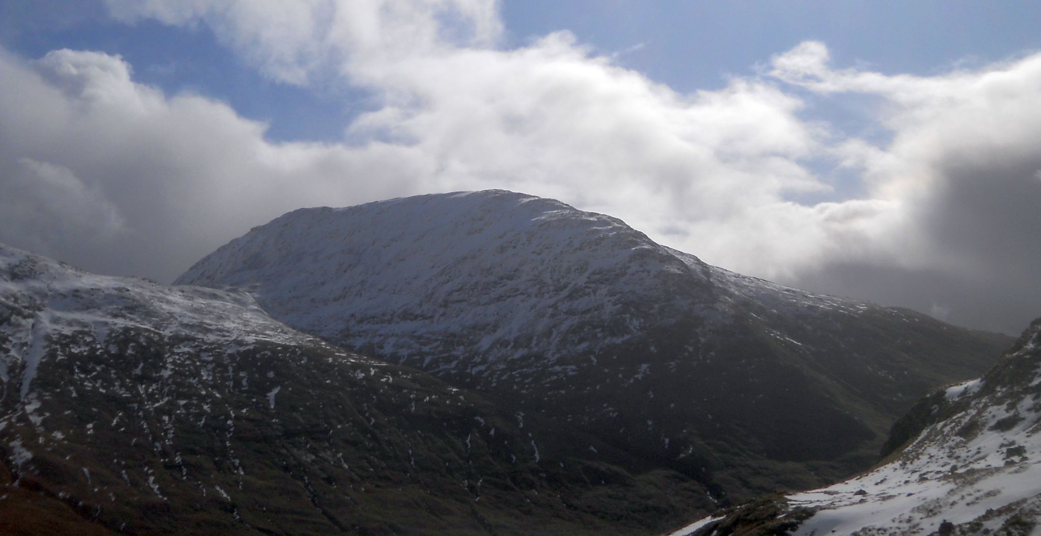 Beinn Eunaich on ascent of Ben Cruachan