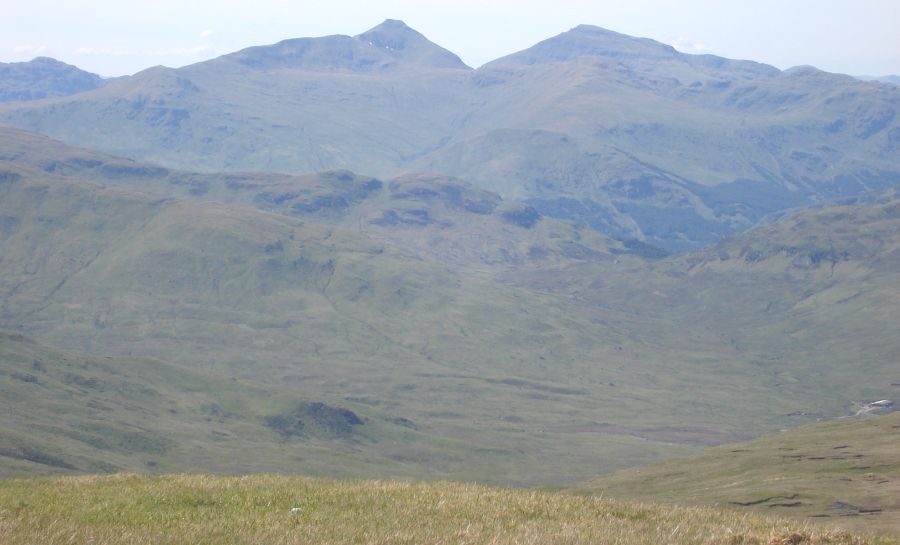 Stob Binnein and Ben More from Ben Vane