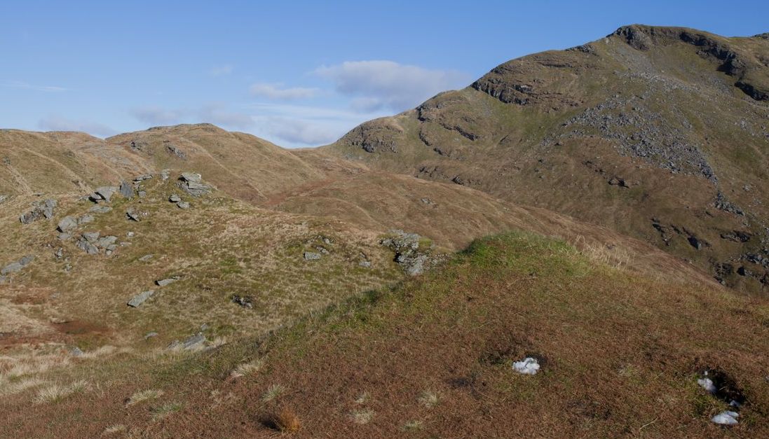 NW ridge of Ben Lomond