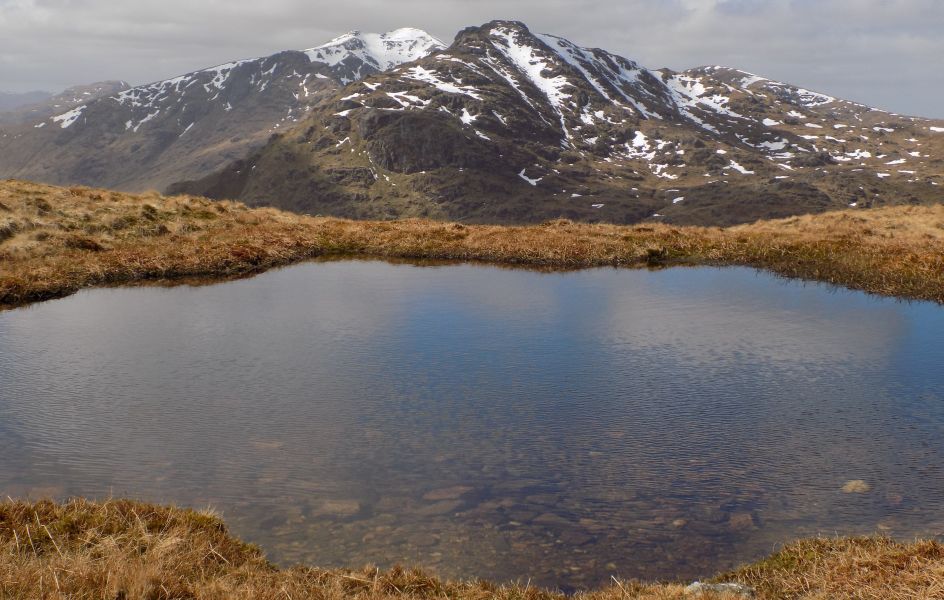 Beinn Ime and Ben Vane from Ben Vorlich