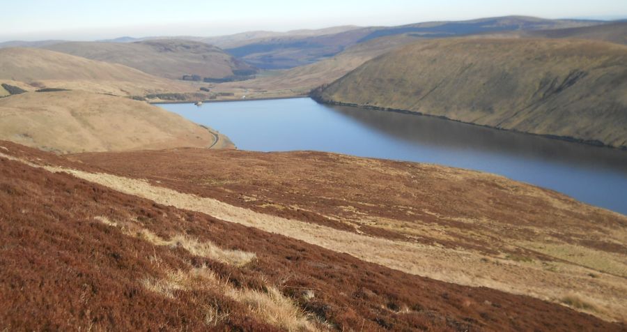 Dam on Megget Reservoir