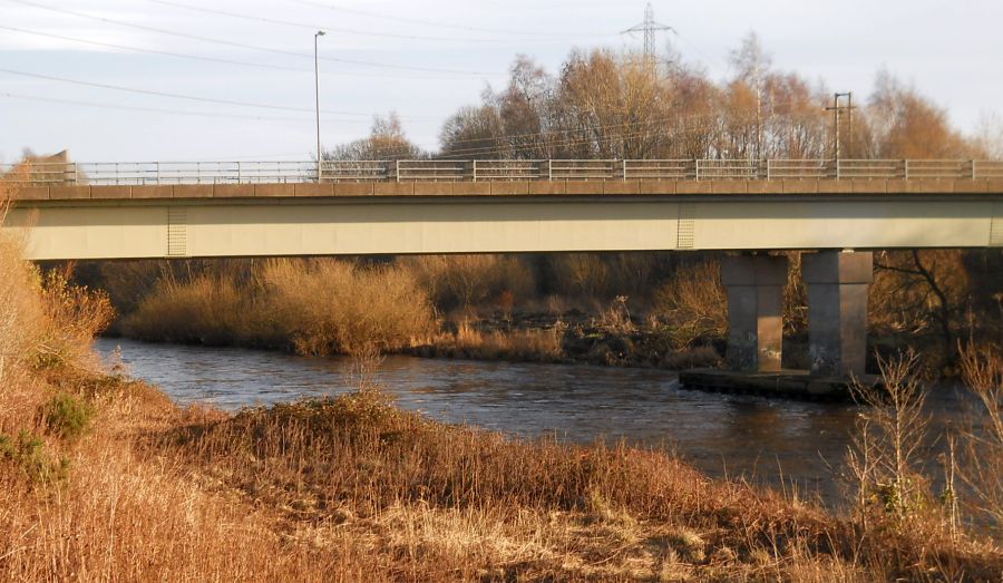 Road Bridge over the River Clyde at Cambuslang