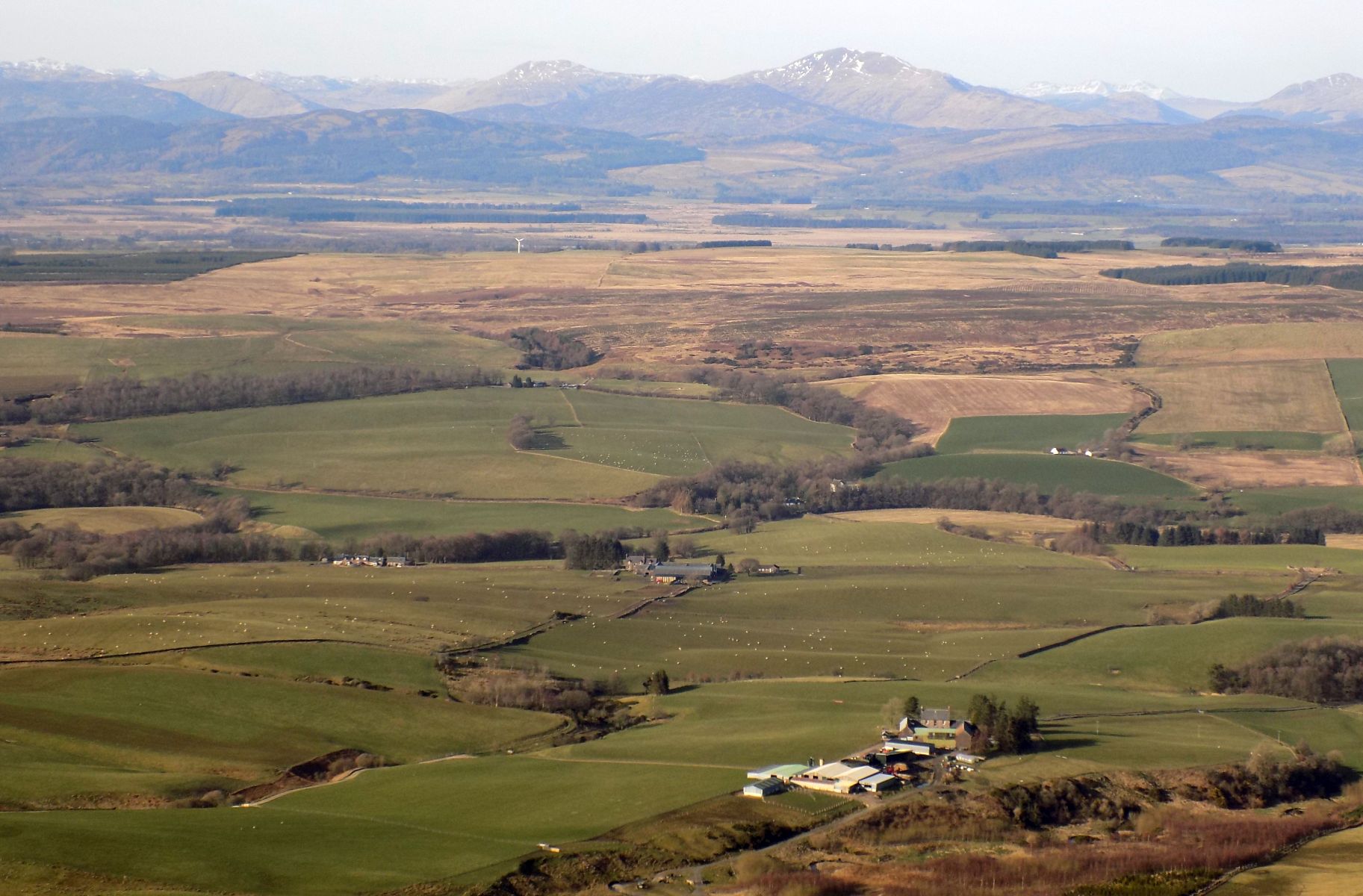 Ben Ledi from above Corrie of Balglass